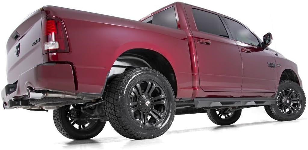 Rough Country 3" Suspension Lift Kit with N3 Struts & N3 Rear Shocks for Ram 1500 4WD (2012-2018) - Silver Upper Control Arms
