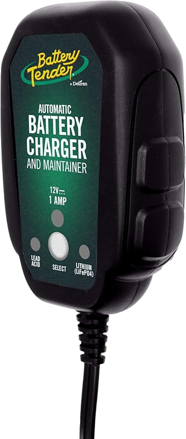 Battery Tender Junior 12V, 800mA Battery Charger and Maintainer