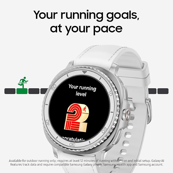 Samsung Galaxy Watch 8 Classic 46mm Bluetooth Smartwatch, Cushion Design