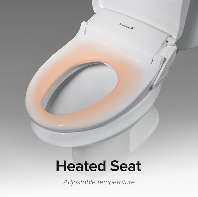 SmartBidet® SB-1200 Luxury Advanced Electric Smart Bidet Elongated White Toilet