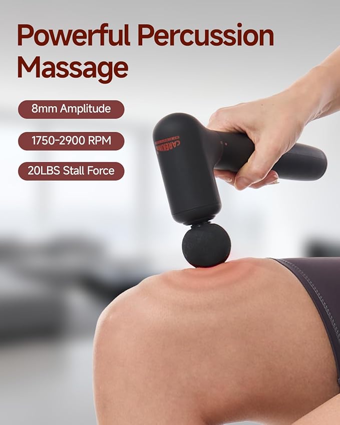 CAREKING Upgraded 2-in-1 Massage Gun
