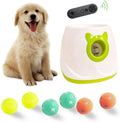 Automatic Dog Ball Launcher Tennis Ball Thrower Machine with 6 Balls,Remote