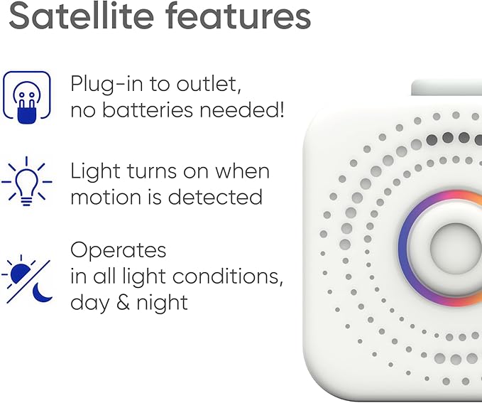 Satellite - Eliminate Dead Zones & Boost Signal - Motion & Light Detector -