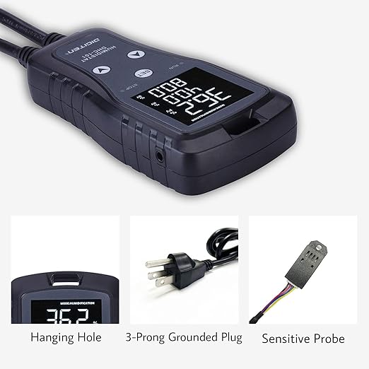 DIGITEN Humidity Controller DHC101 Digital Humidistat Pre Wired Outlet Reptile