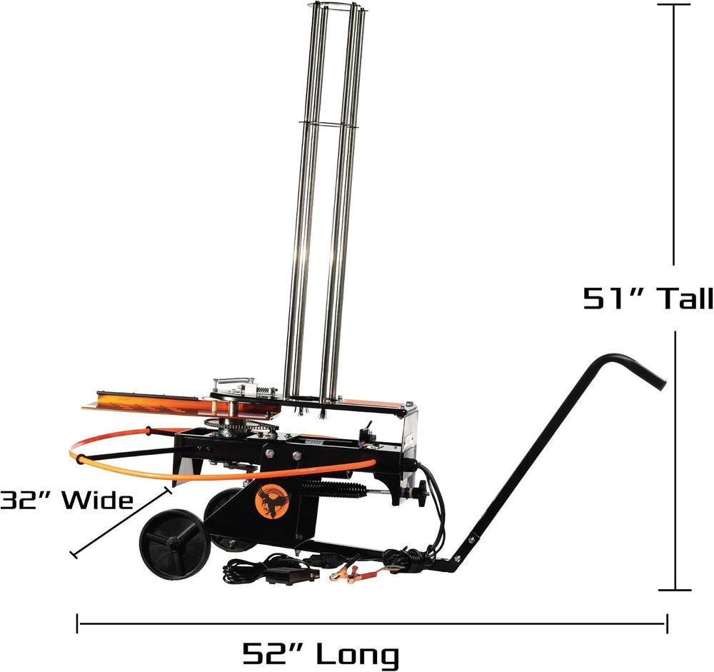 Do All Outdoors Raven - 75 Clay Automatic Clay Pigeon Thrower - Portable Skee...
