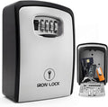 Iron Lock® Key Lock Box XXL Wall Mount – Waterproof Outdoor Key Safe