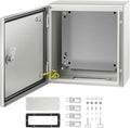 VEVOR NEMA Steel Enclosure, IP66 Waterproof & Dustproof, Outdoor/Indoor