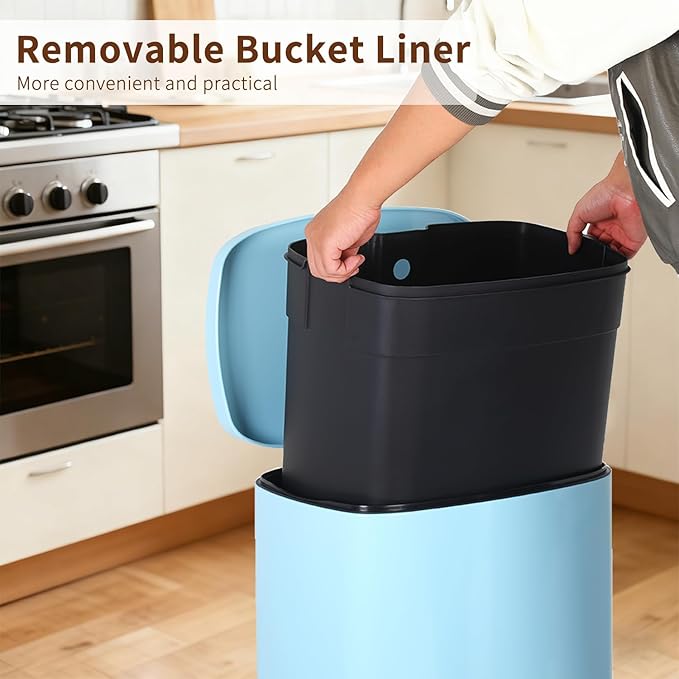 PayLessHere Stainless Steel Trash Can