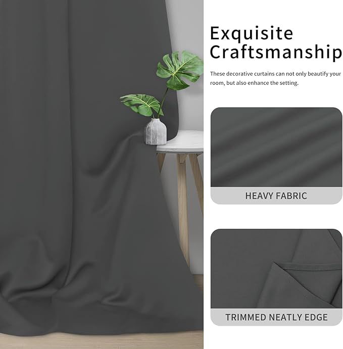 Easy-Going Blackout Door Curtains