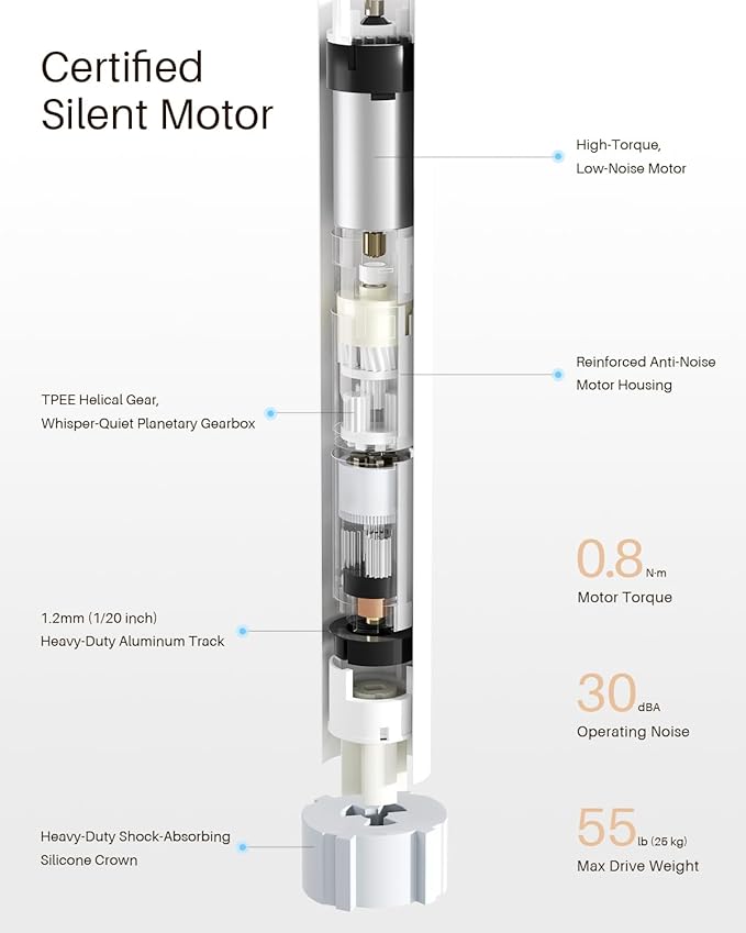 Smart Zebra Blinds for Windows, Alexa Motorized Blinds