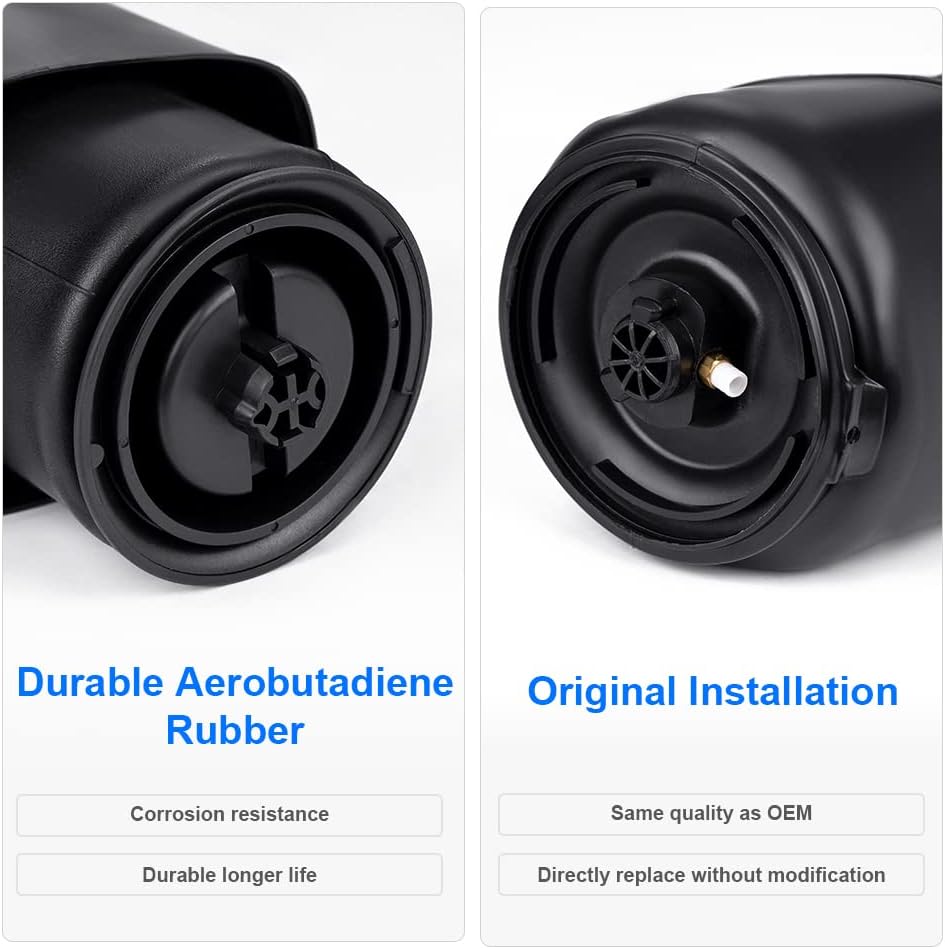 Rear Air Spring Kit Suspension Bags Replacement for BMW X5 F15 2013-2020