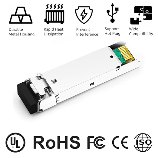OPSTRAN 10GBASE-LR SFP+ Optical Transceiver Module Compatible (4 Pack)