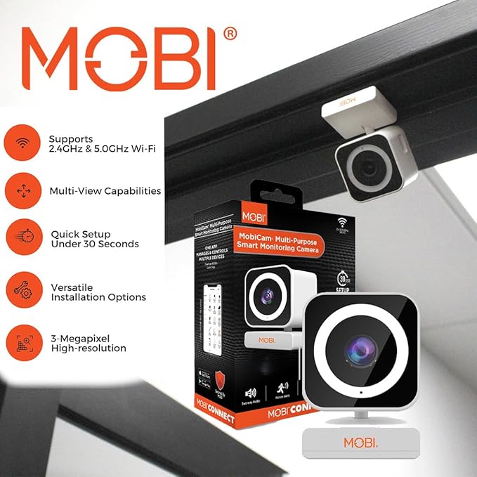 MobiCam MP 1080p Wi-Fi Smart Home Security