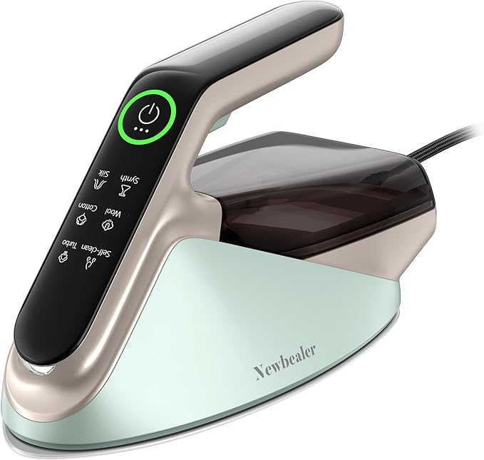 Newbealer Steam Generator Iron, 1500W Turbo Steamer