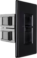 OSD Audio 300W Sleek, Minimalist Design in Wall Volume Control, Slider Black