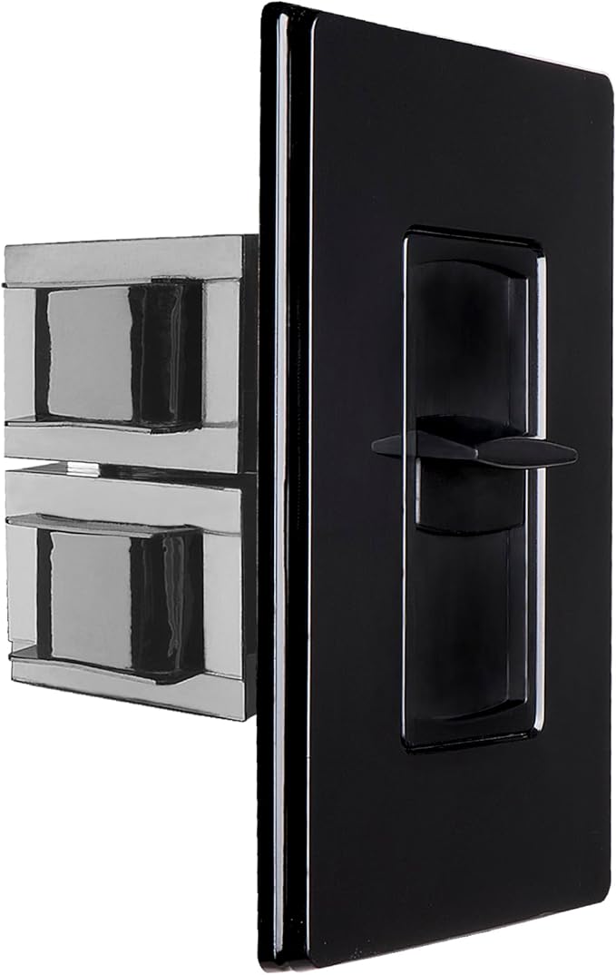 OSD Audio 300W Sleek, Minimalist Design in Wall Volume Control, Slider Black