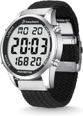 Hearkent Pedometer Watch,Step,Mileage&Calorie Tracker,Large Numbers