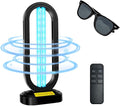 UV Light Sanitizer, 4-Speed Timing and Remote Control UVC Home Disinfection
