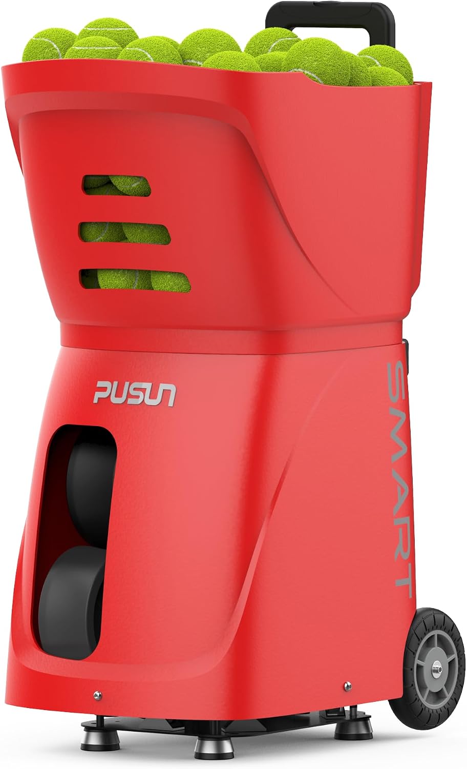 PUSUN｜PT-Smart Tennis Ball Machine: App Control with 12 Built-in Training Mod...