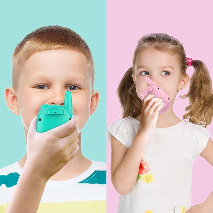 Qniglo Walkie Talkies for Kids Rechargeable 2 Pack, Wrist Watch Walkie Talkies