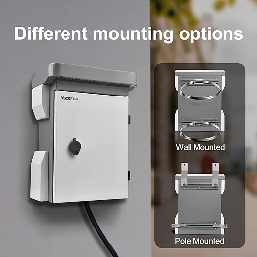 Outdoor Electrical Box, Cold-Rolled Steel Plate, Aluminum Alloy Back Beam