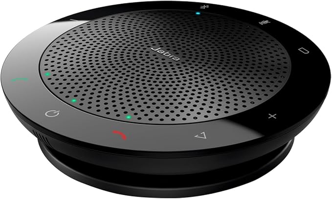 Jabra Speak 510 Portable, USB or Wireless Bluetooth Speaker Meetings and Calls