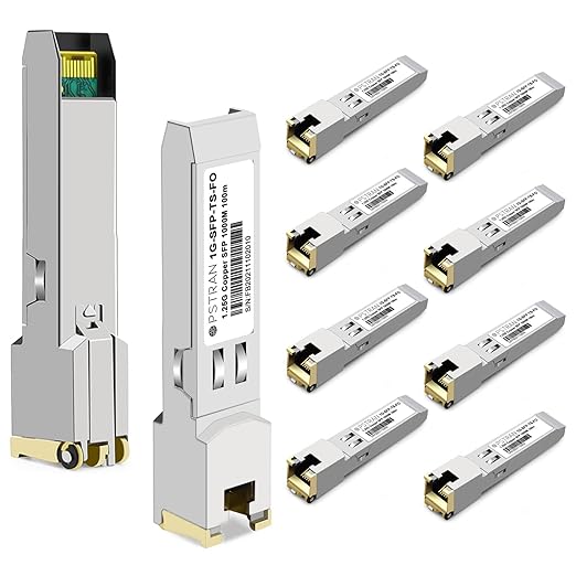 OPSTRAN 1000BASE-T SFP RJ45 Copper Transceiver Module Compatible (10 Pack)