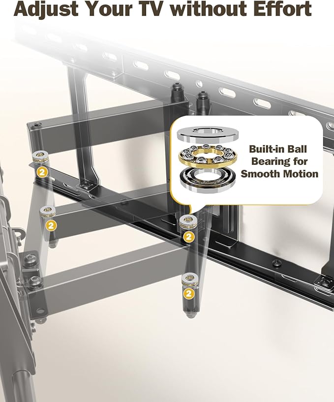 Mounting Dream UL Listed Full Motion TV Wall Mount
