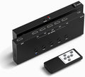 8K 5 in to 1 Out HDMI Switcher，5 Way HDMI Converter & Infrared Remote Control