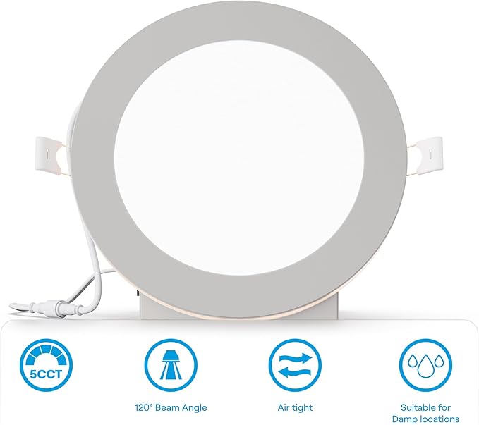 INFIBRITE 6 in Slim Recessed LED Downlight (24 Pack)