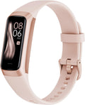 TROTY Fitness Tracker with Heart Rate/Blood Oxygen/Sleep Monitor, 20+ Sports Modes Smart Watches for Women/Men, Activity & Step Tracker Smart Watch for Android/iOS Phones (Pink)