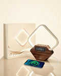 Xunhomon Sunrise Alarm Clock for Bedrooms Heavy Sleepers 15 Sleep Sounds White