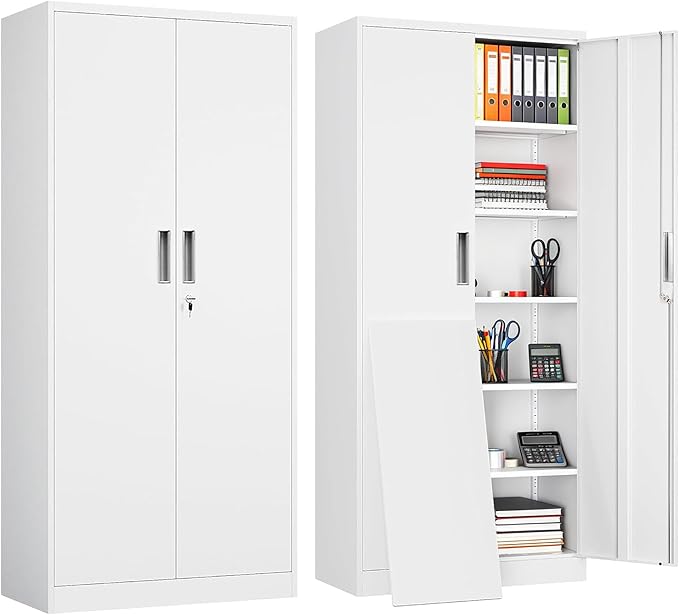 Steel SnapIt Cabinet, 71 Inch Metal Storage Cabinet