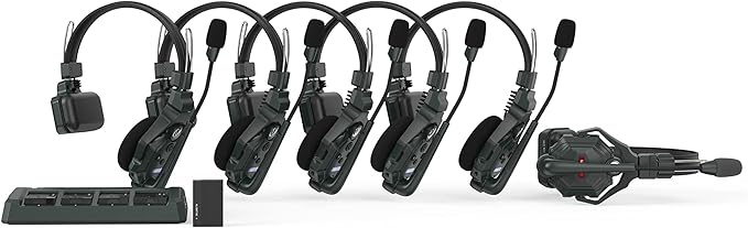 Hollyland Solidcom C1 Wireless Headset Intercom System 6-Person Full Duplex