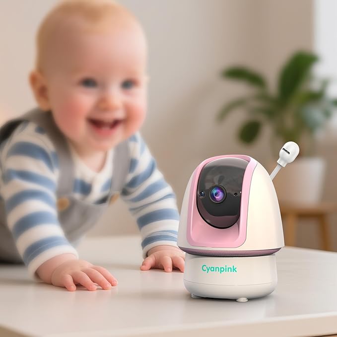 Video Baby Monitor, 2000ft Long Range, Enhanced Signal Stability, No WiFi