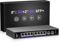 10 Port 2.5Gb Unmanaged Ethernet Switch