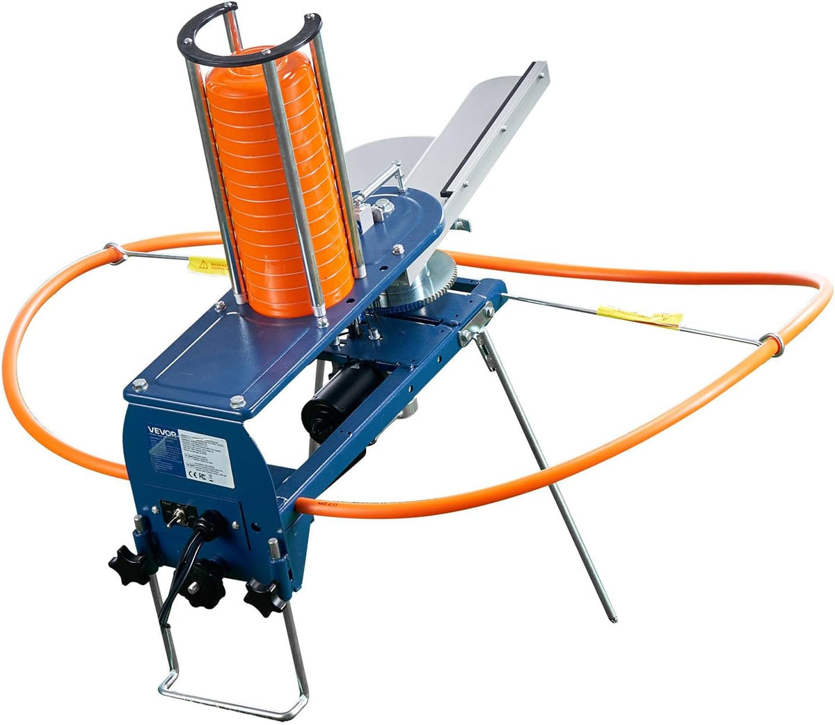VEVOR Clay Pigeon Thrower, Automatic Skeet and Trap Launcher with Adjustable Angle & Foot Pedal for Clays Throwing Shooting Sports