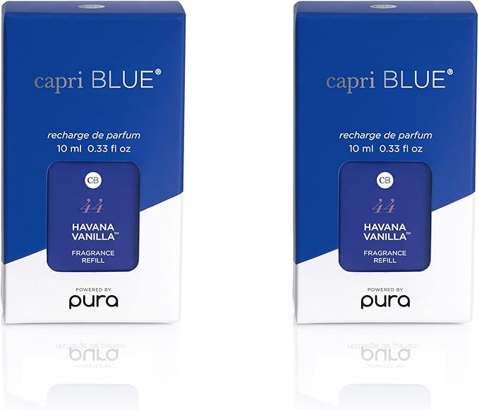 Capri Blue Pura Smart Home Plug-in Diffuser Refills – Includes 2 Capri Blue (Pack of 2)