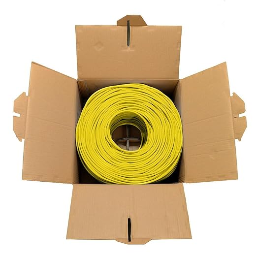 Dripstone CAT6 Ethernet Cable 1000ft Bulk Network LAN Wire 23AWG Solid UTP
