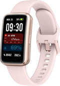 Fitness Tracker,Smart Watch with 24/7 Heart Rate Blood Oxygen Sleep Monitor,1.47" HD Touchsreen with Step & Calorie Counter 100+ Sport Modes Health Activity Trackers for Men and Women (Pink)