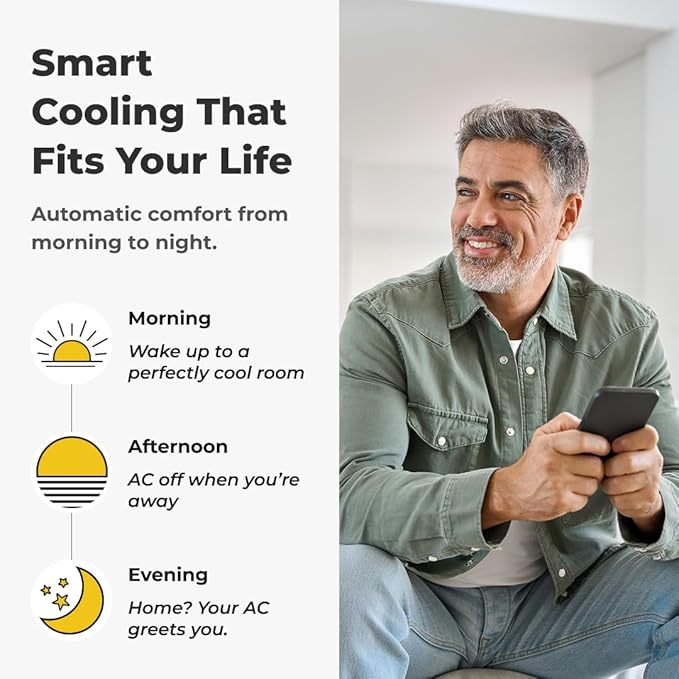 Sensibo Sky, Smart Wireless Air Conditioner Controller. Quick & Easy DIY