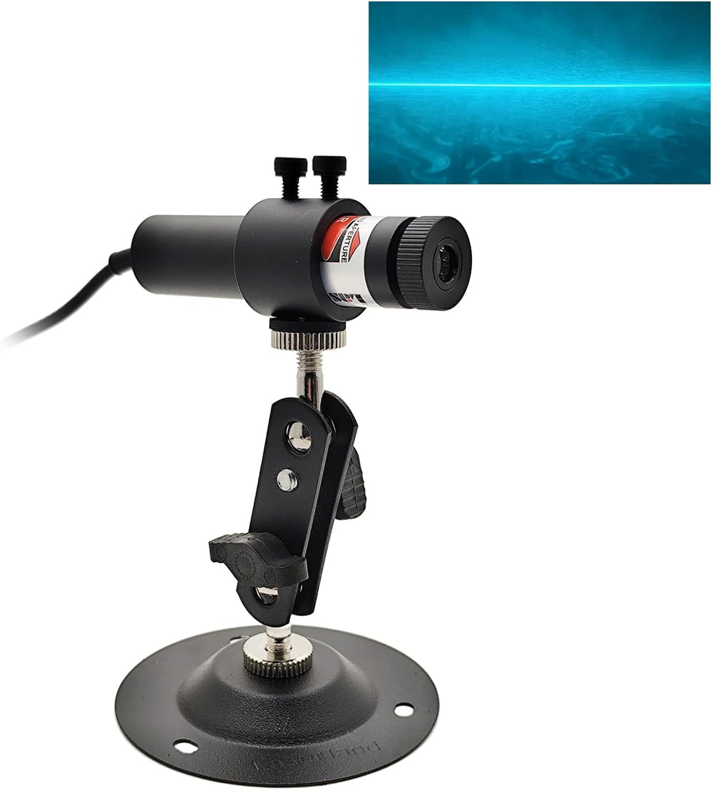 488nm Sky Blue Laser Swamp Pond Module Line Projector Generator for Halloween...