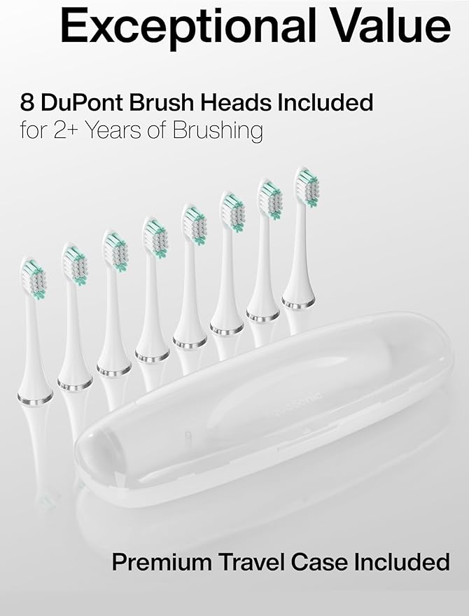 Aquasonic Vibe Series Ultra-Whitening Toothbrush – ADA Accepted Electric
