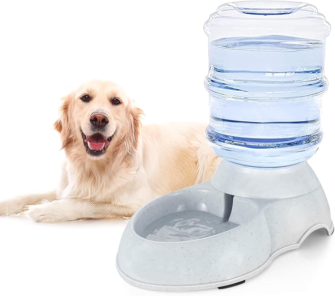 Pet Water Dispenser Station for Large Dogs and Cats, 3 Gallon/11L Gravity