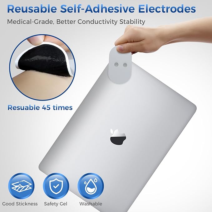 KingPavonini Wireless TENS Unit, Muscle Stimulator