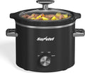 Sunvivi 2 Quart Slow Cooker, Small Slow Cooker