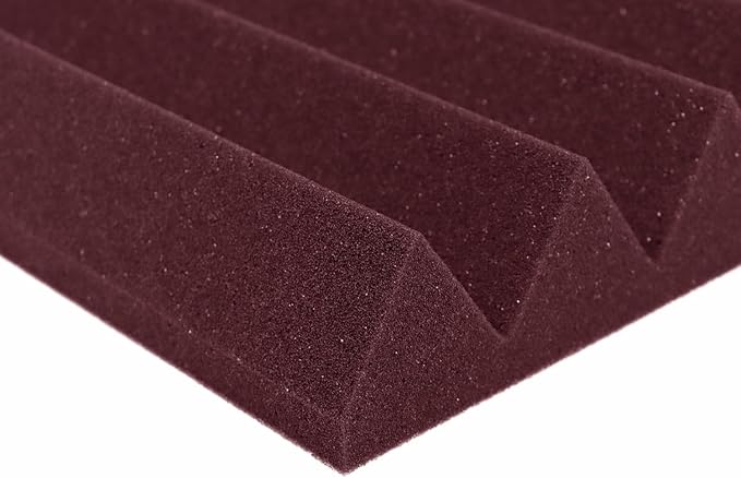 Foam Factory Inc 24 Pack Color Acoustic Foam Panel Studio Soundproofing Wedge