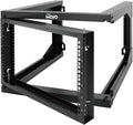 Tecmojo 6U Wall Mount Server Rack Swing Gate, 19in Computer/AV/Data/IT/Media