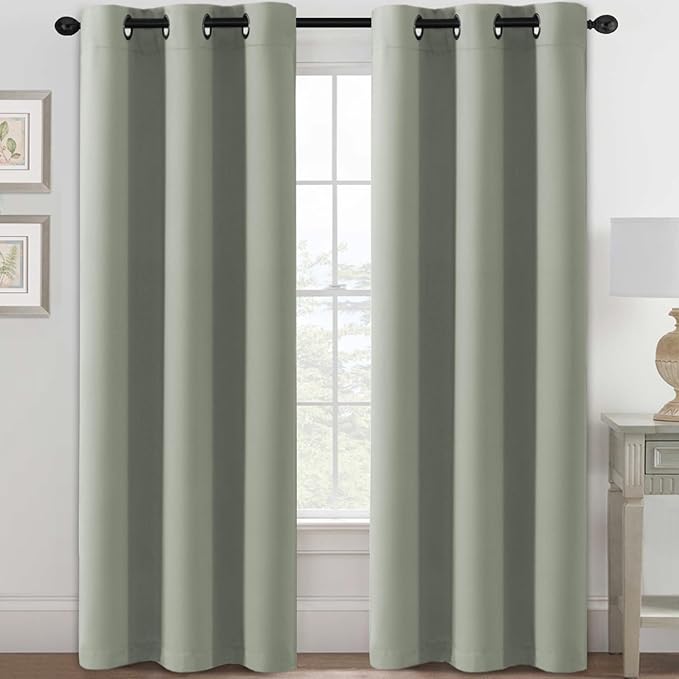 H.VERSAILTEX Blackout Curtains for Bedroom Thermal Insulated Room Darkening
