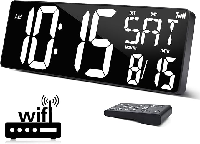 XREXS 16.5 in Large Display Wall Clock
